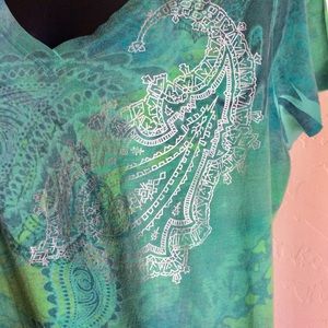 Appropriated Behavior Tops - T-Shirt by Appropriated Behavior Size XL Green Appropriated Behavior Tops - T-Shirt by Appropriated Behavior Size XL Green